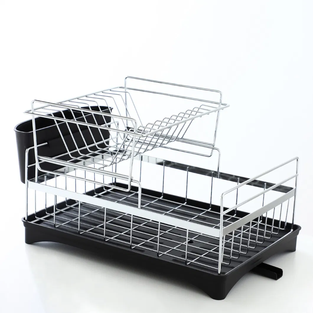 Kitchenware Kitchen Accessories Utensils Storage Steel Rack Shelf Display Stand Dish Rack