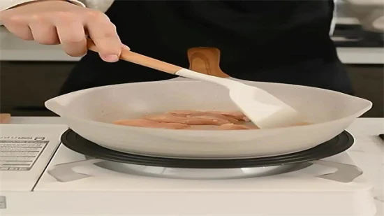 Wok de coulée de pot de cuisine de qualité alimentaire moulé sous pression