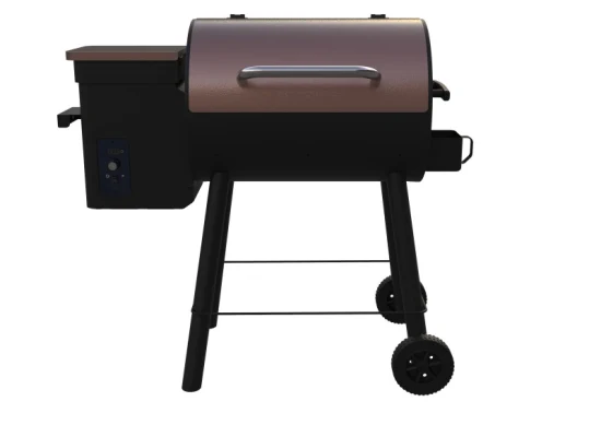 Grill de barbecue portatif et robuste pour fumeur de granulés de bois, avec contrôle automatique de la température, pour l'extérieur